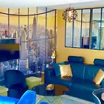 아파트 Luxe - 50 Nuances - Village Naturiste Cap D Agde- 80 M 아그