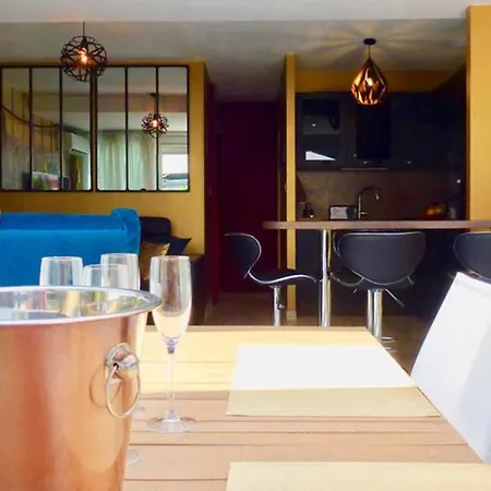 شقة Luxe - 50 Nuances - Village Naturiste Cap D Agde- 80 M *